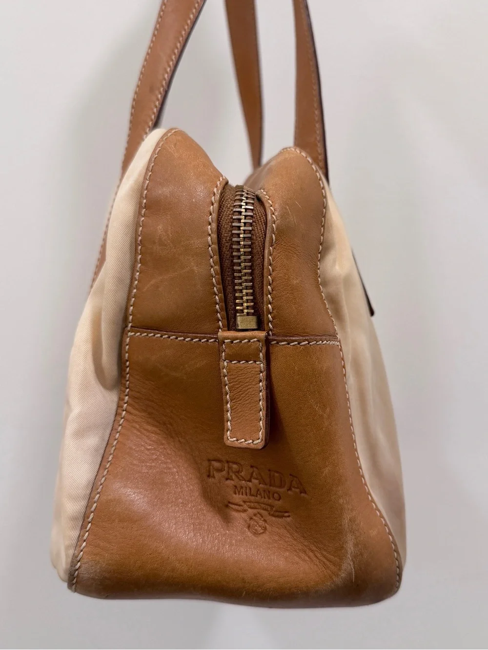 Prada vintage beige